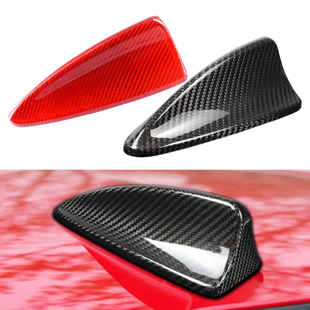 

Carbon Fiber Car Accessories Shark Fin Antenna Cover For BMW E60 520i 523i 525i 530i 2003-2010 / E61 2003-2008