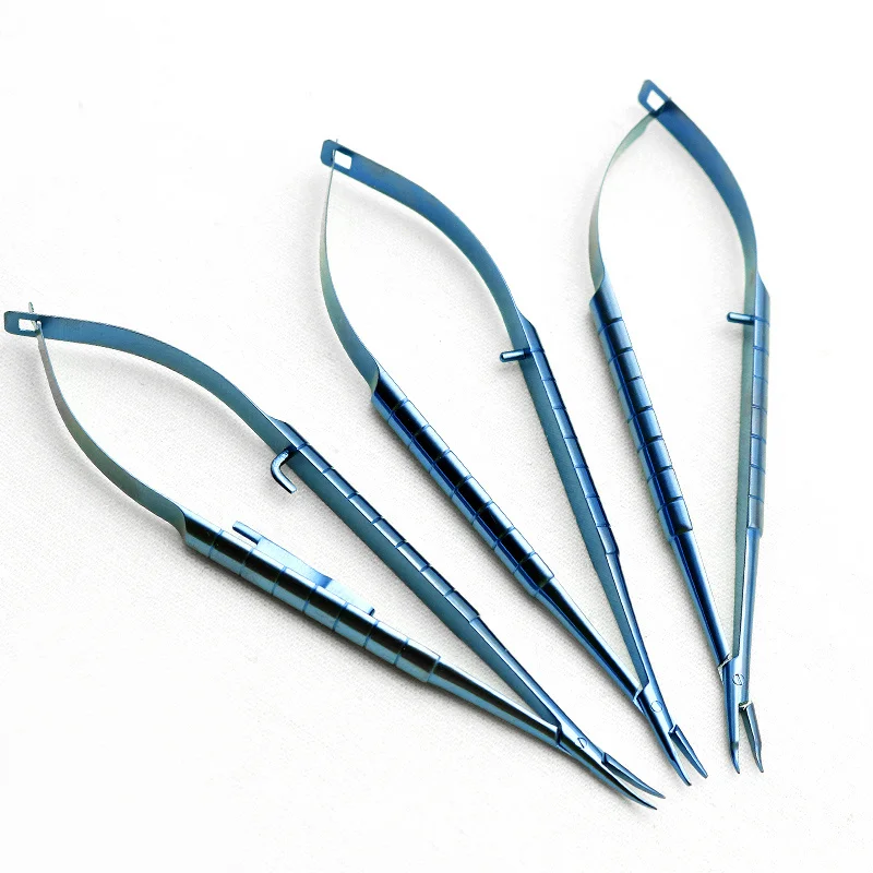 Medical Needle Holder 10/12cm Cosmetic Surgery Instruments Titanium Alloy The Needle Clamp