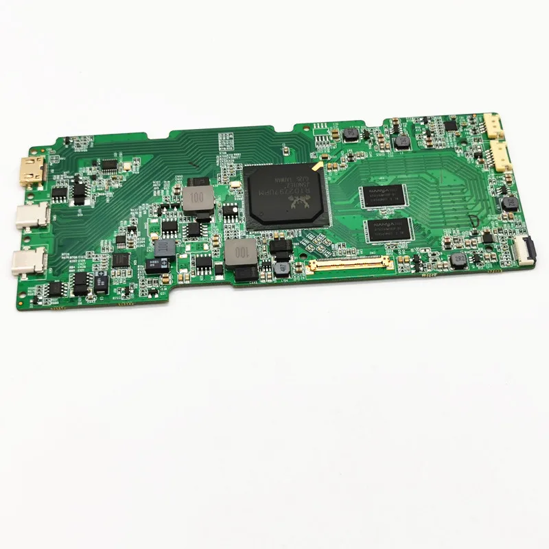 4k gravidade rotativa driver board tipo-c uma linha de passagem para 13.3 "15.6" 17.3 "3840*2160 edp lcd painel placa controlador kits diy