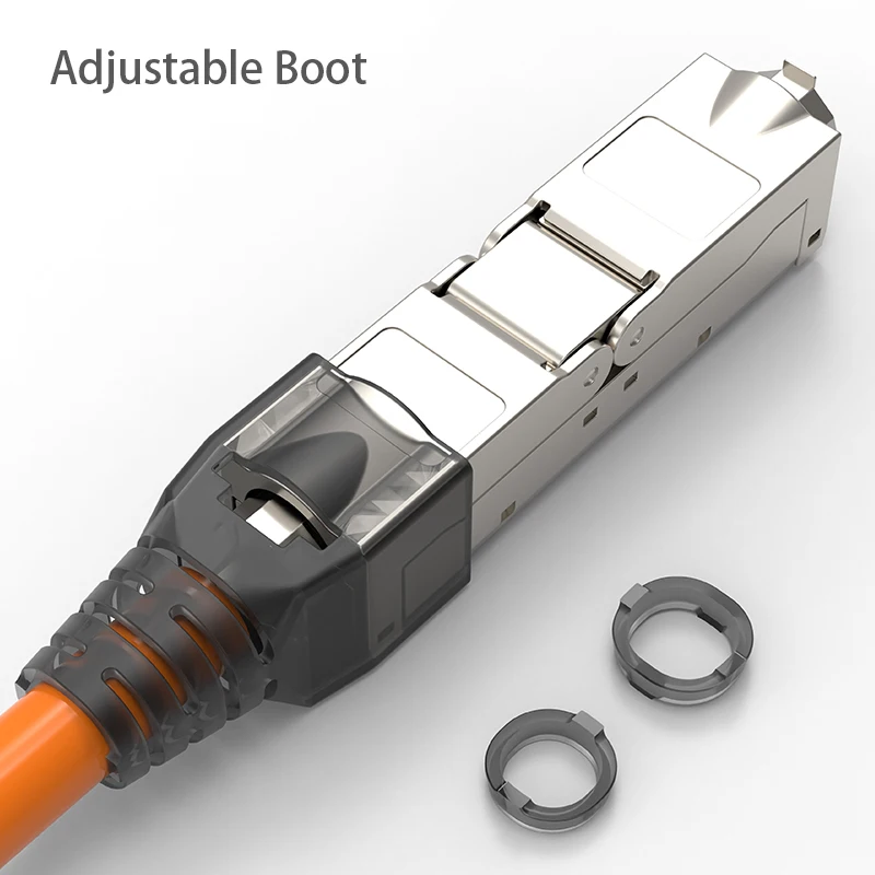 RJ45 Cat5e Cat6A Cat7 LAN Cable Tool-less Extension Connector Network Extender Junction Adapter Connection Box