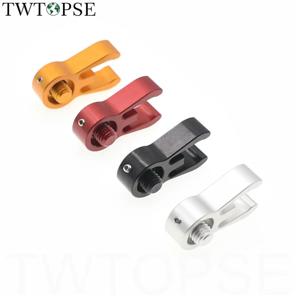 TWTOPSE 10.8g Catcher Crab For Brompton Folding Bike 3SIXTY PIKES Clamp Head Tube Fixing Buckle Bicycle Front Fork Handlebar