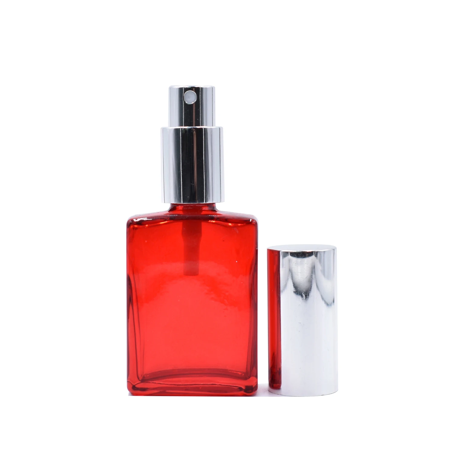 

Wholesale Makeup Beauty Red Perfume Bottles Essence Oil Spray Roll On Glass Lotion Amber Transparent Container 30ml 50ml 100ml