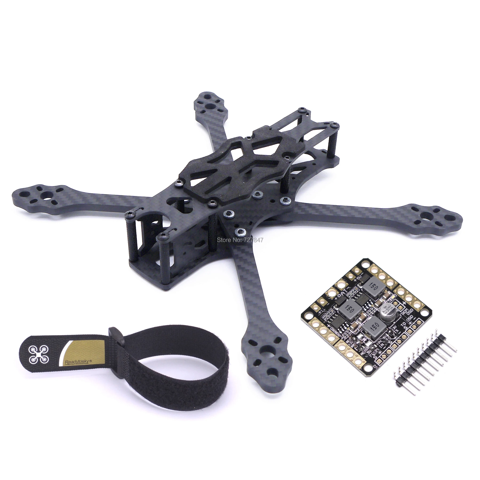 STEELE STEELE\'5 220mm 5 cali X typ z 5mm ramię Quadcopter z włókna węglowego rama FPV Freestyle RC Racing Drone