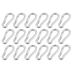 Multifuncional Primavera Snap Mosquetão, 316 Aço Inoxidável, Quick Link Bloqueio Anel Gancho, M4, M5, M6, M7, M8