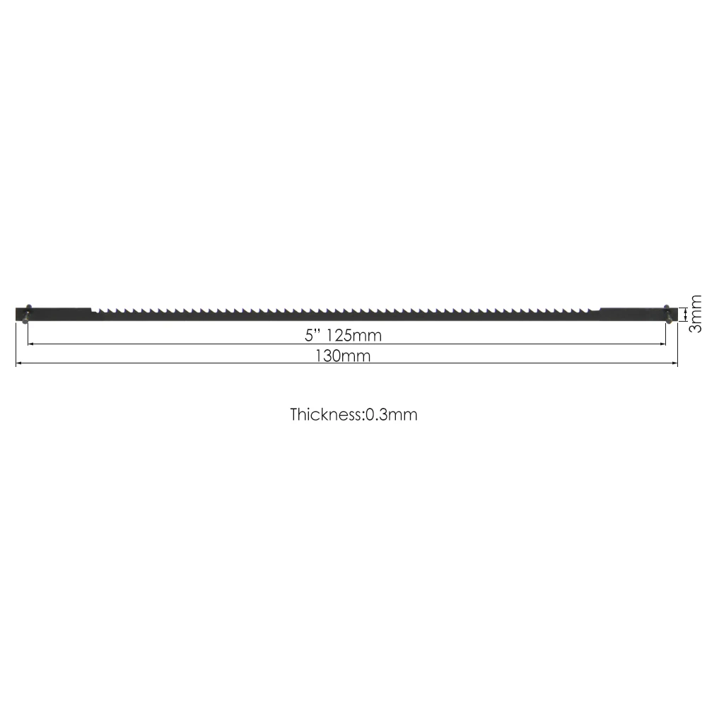 TASP 48 stks 5 "127mm Vastgezette Scroll Zaagbladen TPI 10/15/18/24 Power Tools Accessoires voor Ryobi RSW1240G SSB18TPI