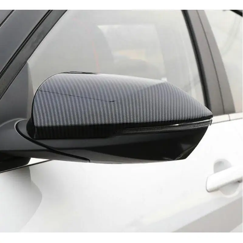 STYO Car ABS  Rearview mirror housing cover trim for  Hyundai Elantra CN7 2020 2021