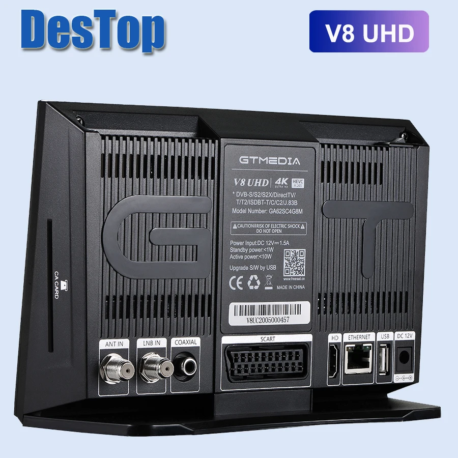 1 قطعة جديد Gtmedia V8 UHD V8X DVB-S2 استقبال الأقمار الصناعية بنيت Wifi دعم المريخ H.265 DVB-S/S2/S2X + T/T2/كابل/ATSC-C/ISDBT V8 PRO2