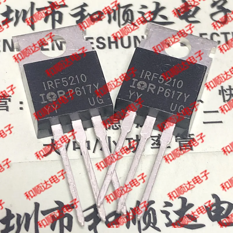 

10PCS IRF5210 TO-220 -100V -40A