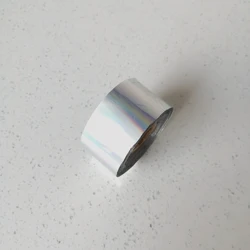 Hot Stamping Foil 3cm Width 120m Length One Roll High Temperature for Plastic and Paper Film Material with Shipping Fee