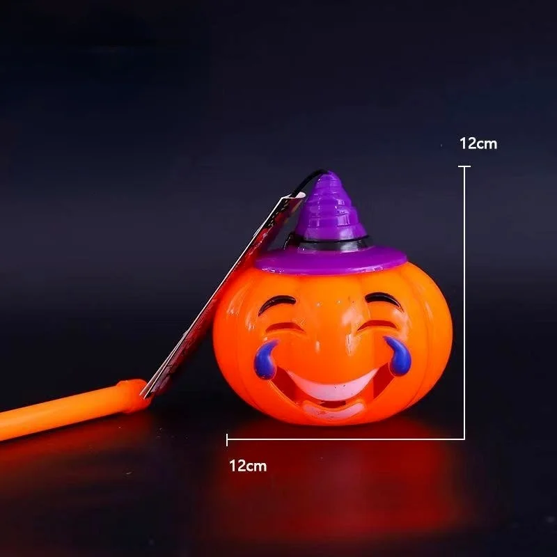 

20pcs Pumpkin Lantern Children Portable Bucket Glow LED Light up Home Interior Bedroom Decoration Navidad Christmas