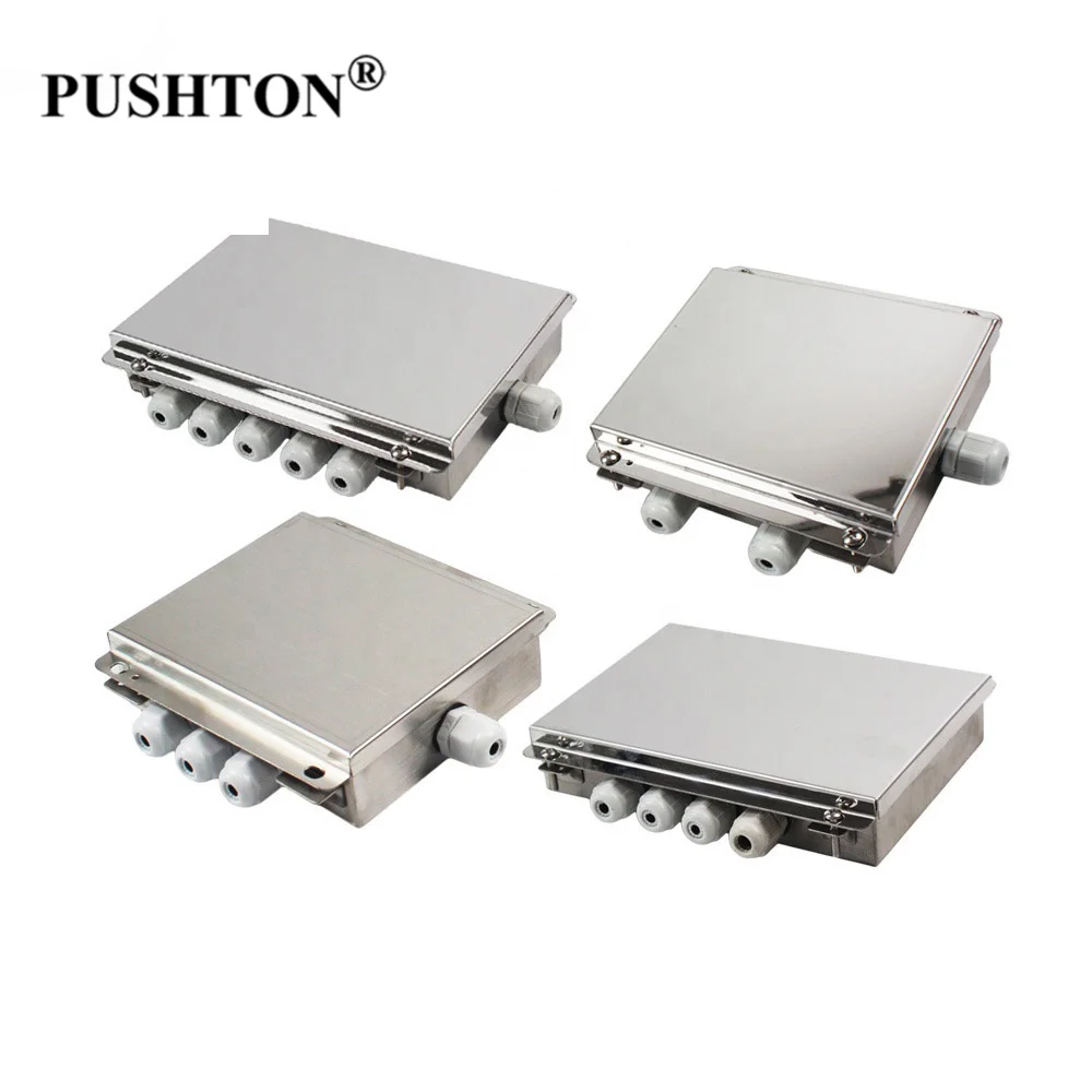 JXH Weight Bridge Truck Floor Die Casting Waterproof IP67 4/6/8/10 Line Weighing Scale Load Cell Junction Box