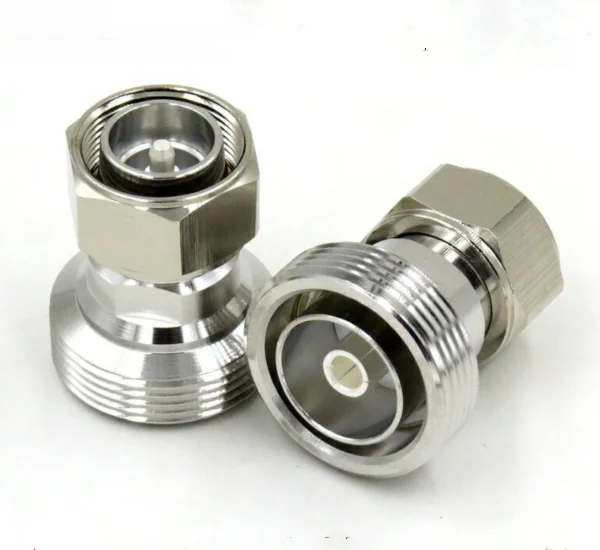 Hign quality RF Coaxial Connector 4.3-10 Male To 7-16 DIN Female  Adapter