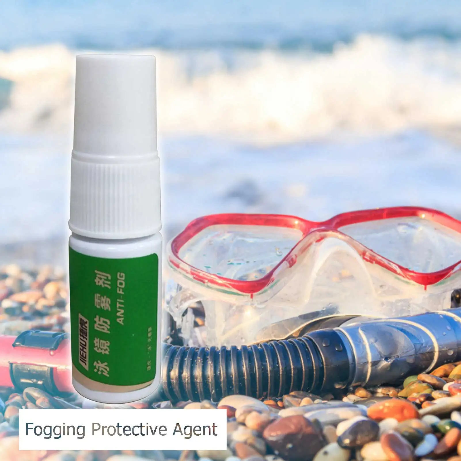 Anti Fog Defogger Spray para óculos, Natação Paintball e Acessórios de Mergulho, Longa Duração, Fórmula Não-Tóxica