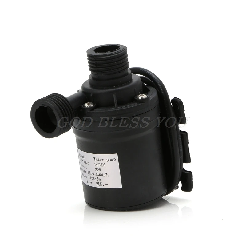 800L/H 5m DC 12V 24V Solar Brushless Motor Water Circulation Water Pump Submersibles Water Pumps Drop Shipping