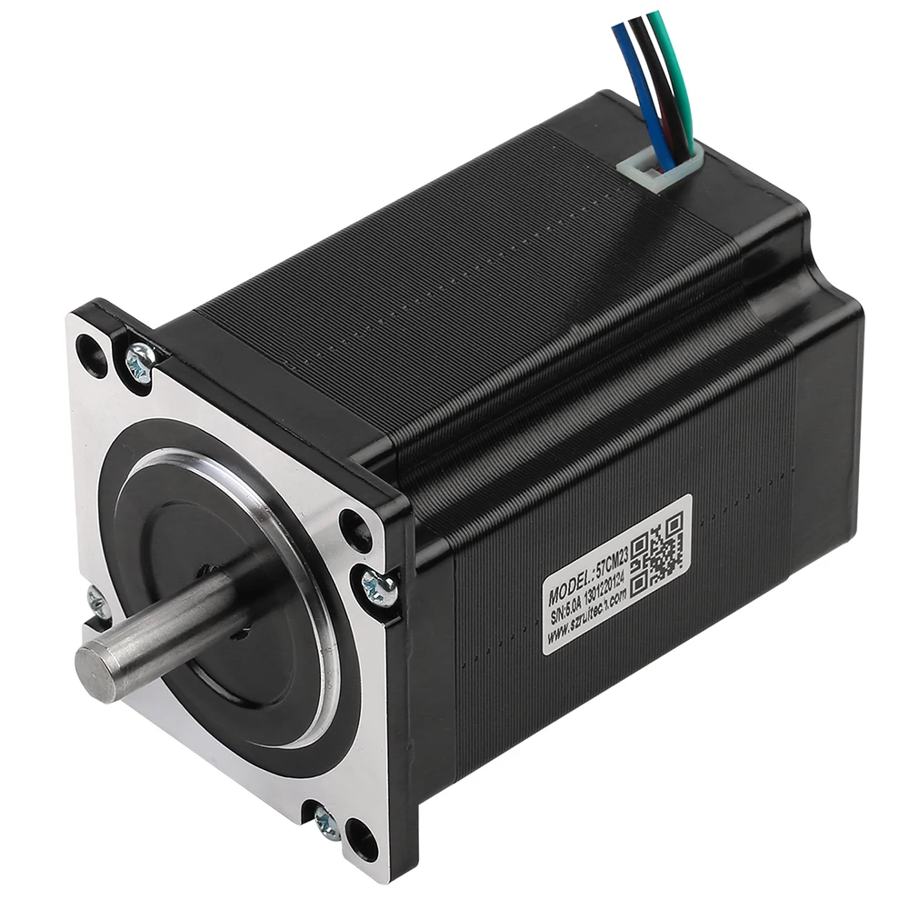 Rtelligent 3PCS nema 23 stepper motor 57A2 2.2N.M 4-lead  57mm Fange Motor Dc Motor 4.0A for Cnc Engraving Milling Machine