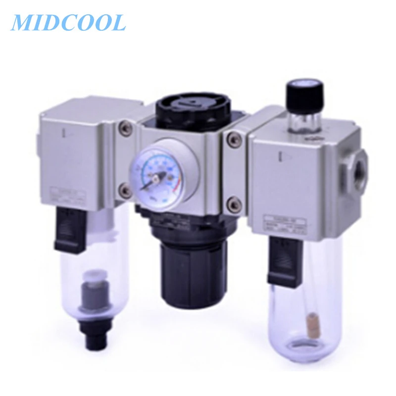 

Preparation Unit GT Series GTC200 Series F.R.L Unit Short PC Bowl Type GTC20006 1/8" GTC20008 1/4"