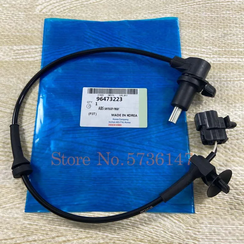 Chevrolet Aveo Aveo5 2004-2011 대우 폰티악 G3 웨이브 해치백 T300 OEM 용 ABS 휠 속도 센서 # 96473221 96473222 96473223