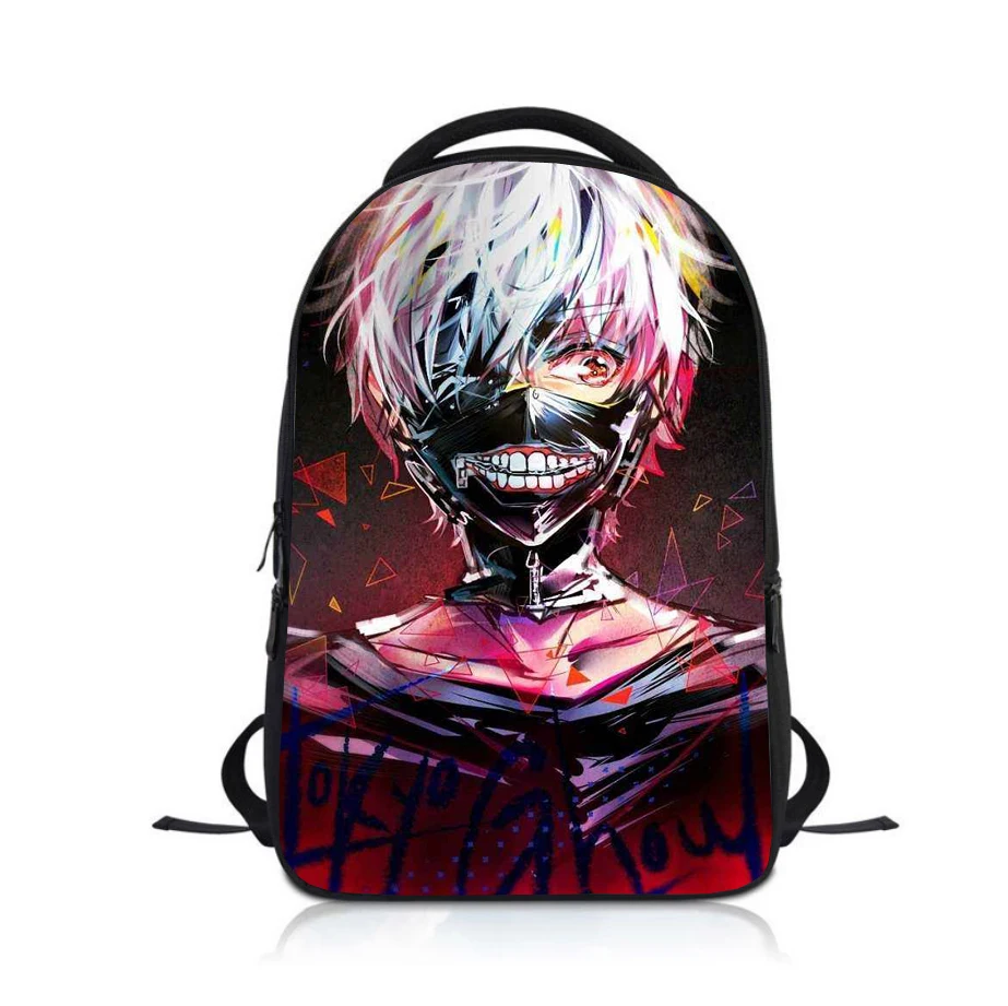 Anime Tokyo Ghoul Studenten Rucksack Schule Tasche Kinder Cartoon Rucksack Jungen Mädchen Rucksack Kinder Bookbag Satchel