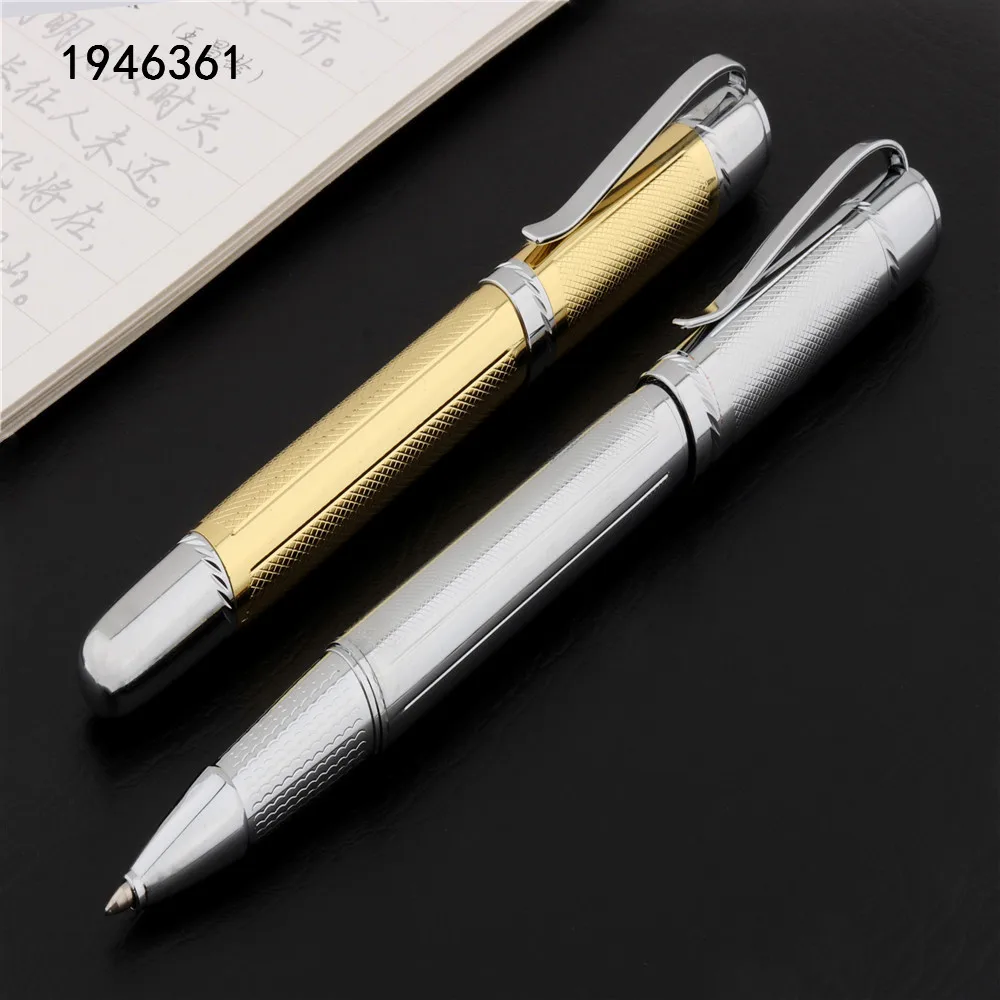 Luxury  quality 715 Golden Big body Business office Rollerball Pen New School student stationery Supplies Ballpoint Pens