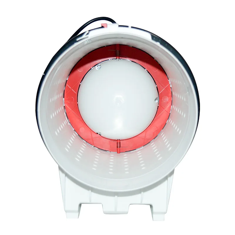 家庭用排気ファンventiladorラウンドダクトファン液晶遅延3速スイッチサイレント排気ファンventilador排気ファン8インチ