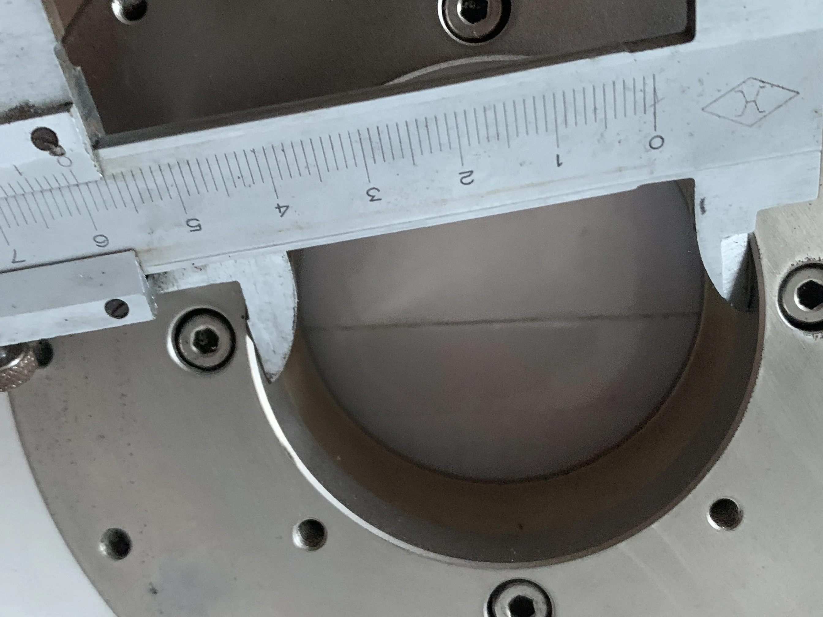 Presisi Rotary Pengindeksan Plate125mm Berongga R-axis Meja Optik, Meja Permukaan 125Mm, Posisi Akurasi 0.01 Dalaman Hole60mm