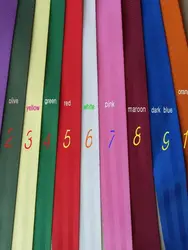 15 meter Roll Seat Belt Webbing Safety Strap11 Colors  48mm Wide 5 Bars