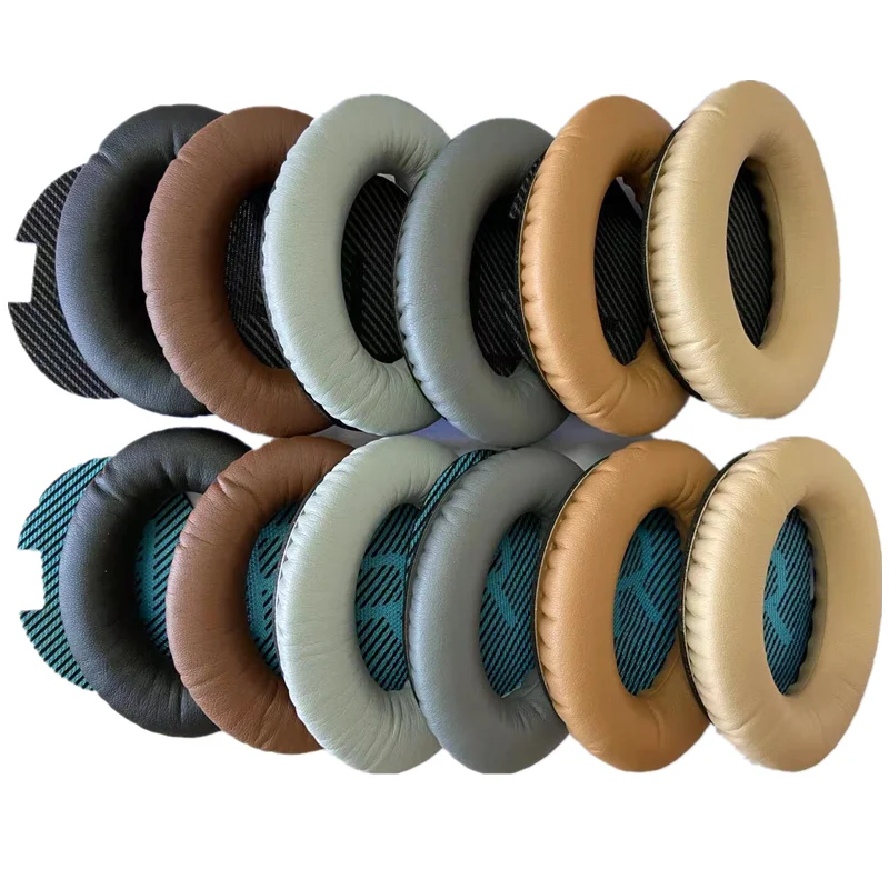 1 Pairs Ear Pads Cushions Replacement Earpads For BOSE QuietComfort 15 QC15 QC25 QC2 QC35 II Ae2 Ae2i Ae2w SoundTrue Headphone