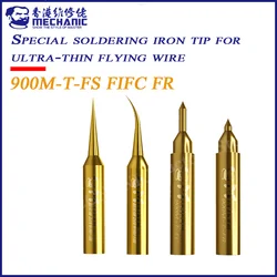 MECHANIC 900M-T-FC/FR/FI/FS pure copper electric soldering iron soldering iron tip for welding BGA precision flying leads