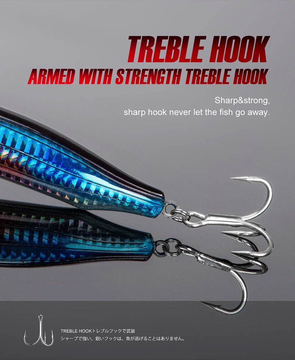 Noeby Topwater Popper Angeln Locken 100 120 150mm Wobbler Künstliche Harten Köder Feed Popper für Meer Bass Thunfisch GT angeln Lockt – Detail 12