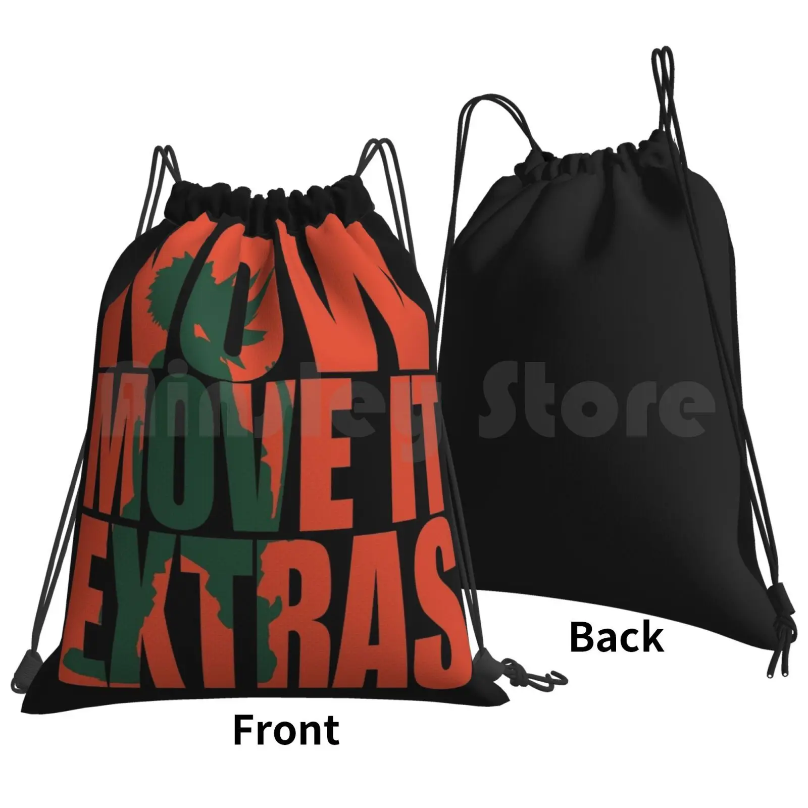 Now Move It Extras Backpack Drawstring Bags Gym Bag Waterproof Katsuki Bakugou Kacchan Boku No Hero Bnh Mha Anime Lord