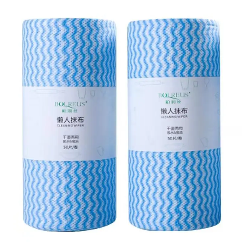 Rolls disposable reusable kitchen rolls kitchen cloth rolls cleaning rags scouring pads dish towels kitchen towel  cloth