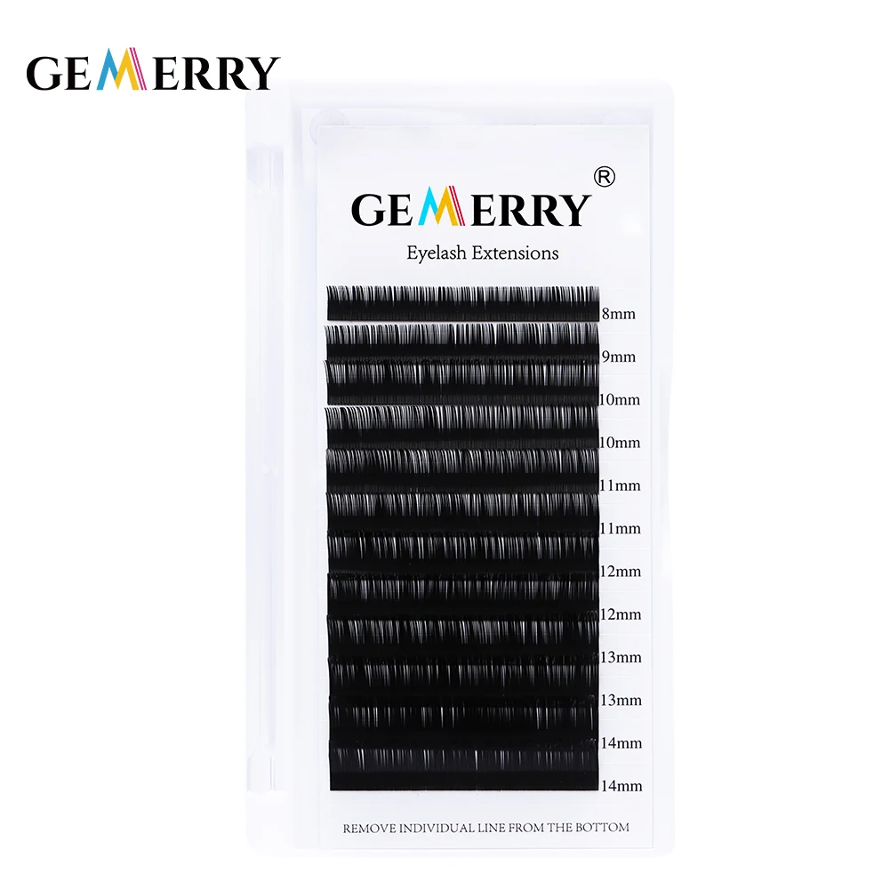 Handmade Professional Individual False Eyelashes Extension 8-20mm Faux Mink Cilios Supplies Wholesale Korea Silk Natural Lashes