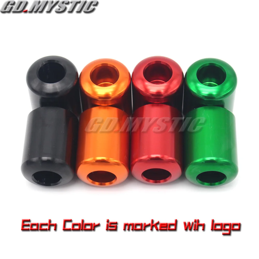 Motorcycle Accessories CNC Handlebar Grips Bar Ends Cap Slide For Kawasaki ZX6R ZX-6R ZX 6R 2000 2001 2002 2003 2004