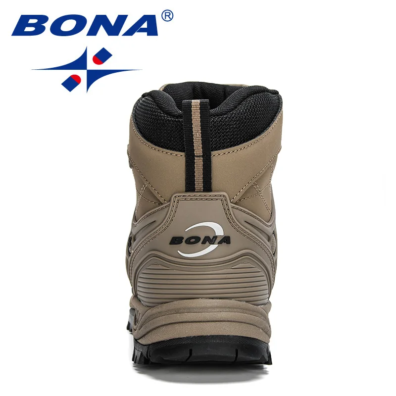 Bona Nieuwe Collectie Mannen Winter Schoenen Actie Leer Werkende Laarzen Man Hoge Top Pluche Snowboots Masculino Anti-Slip shoesshoes