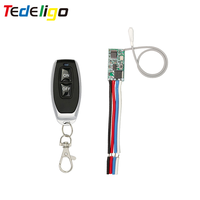 433mhz DC 3.6V 5V 9V 12V 24V 1CH Mini Relay Wireless RF Remote Control Switch LED Lamp Controller Micro Receiver Transmitter DIY