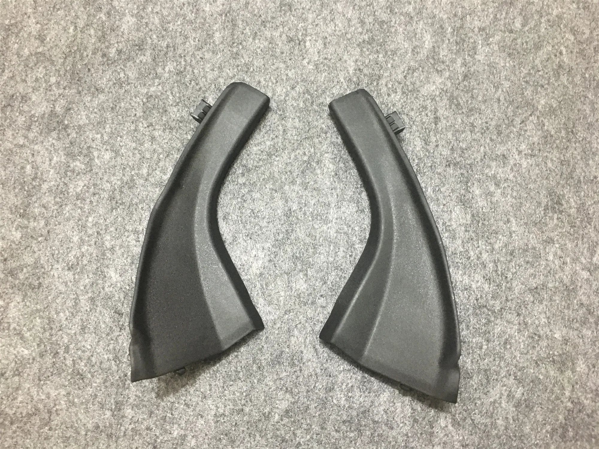 Hoping Front Fneder Cowl Cover  For Toyota RAV4 2009 2010 2011 2012 2013 Front windshield Wrap Corner Trim  Wiper Side Cover