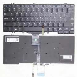 100%NEW US for DELL Latitude E7280 E5280 5290 7380 7389 7390 E7390 E7290 E5290 English Laptop Keyboard