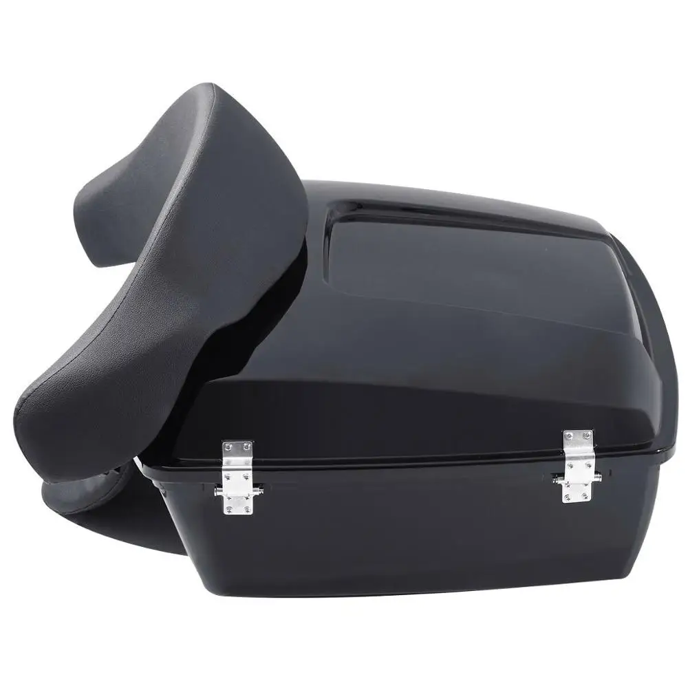 

Motorcycle Chopped Trunk Backrest For Harley Tour Pak Touring Road King Street Glide 1997-2013