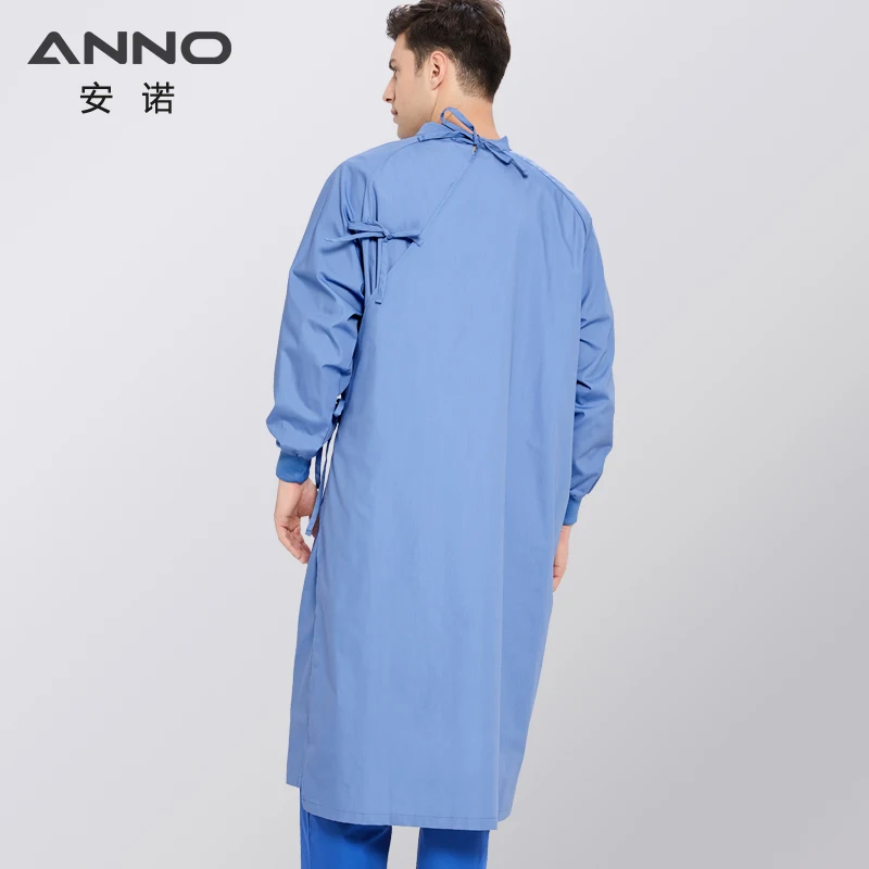 ANNO prottect-ropa quirúrgica para médico, uniforme de trabajo, antiestático, antibacteriano, impermeable, para sala de operaciones, Hospital