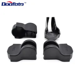 Doofoto-Car Door Limiting Stopper Capa, Nissan Qashqai J10 J11 X Trail t32 t31 Tiida Juke Nota Chuta Folha Acessórios, 4 pcs