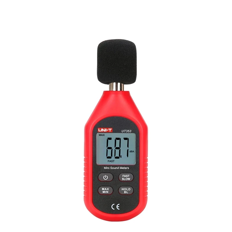UNI-T UT353 أداة قياس الضوضاء ديسيبل متر 30 ~ 130dB صوت صغير مستوى الصوت متر ديسيبل مراقب