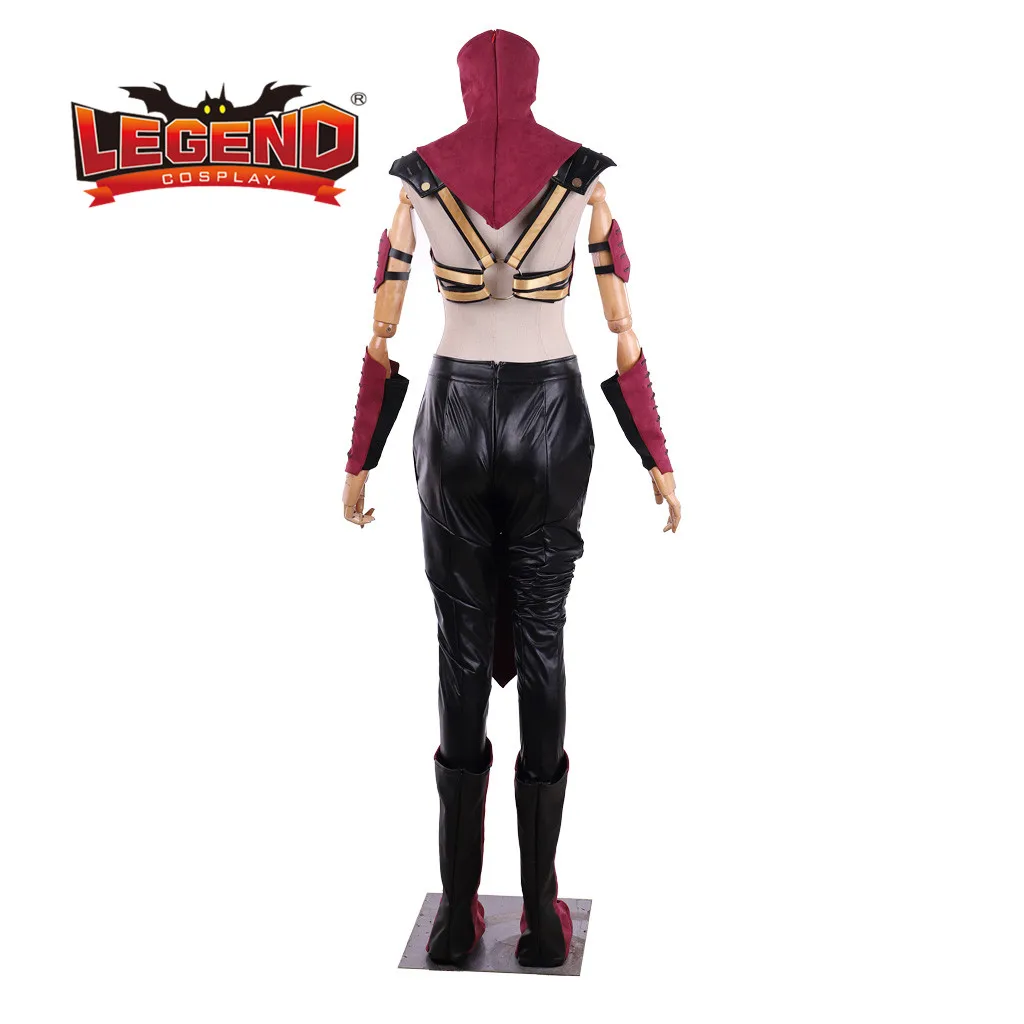 Mortal Kombat X Mileena Ninja Leotard Cosplay Costume Set with Mask Mileena cosplay costume sexy outfit