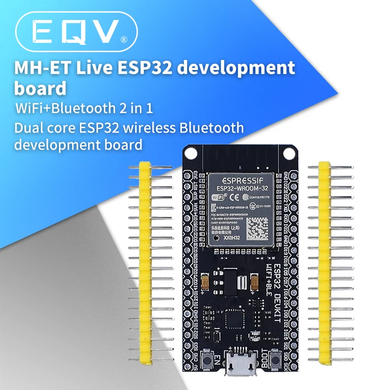 ESP32 Development Board WiFi+Bluetooth Ultra-Low Power Consumption Dual Core ESP-32 ESP-32S ESP 32 Similar ESP8266