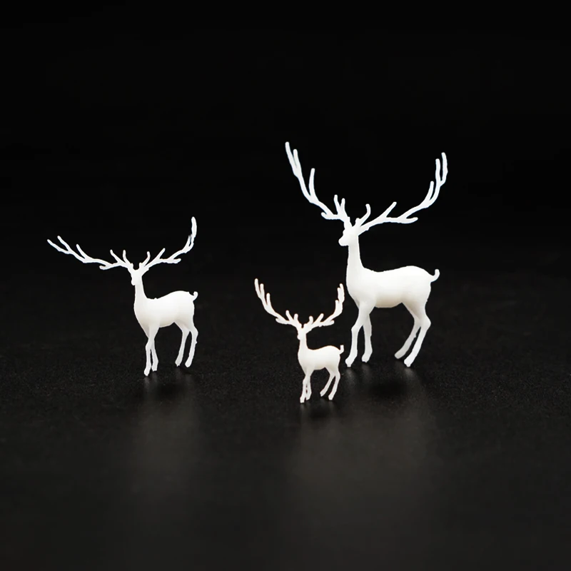 3D łoś grzyb łabędź meduza róża niedźwiedź Mini krajobraz DIY Craft ręcznie robiona biżuteria z żywicy UV epoksydowa biżuteria wypełnienie dekoracji — zdjęcie 5