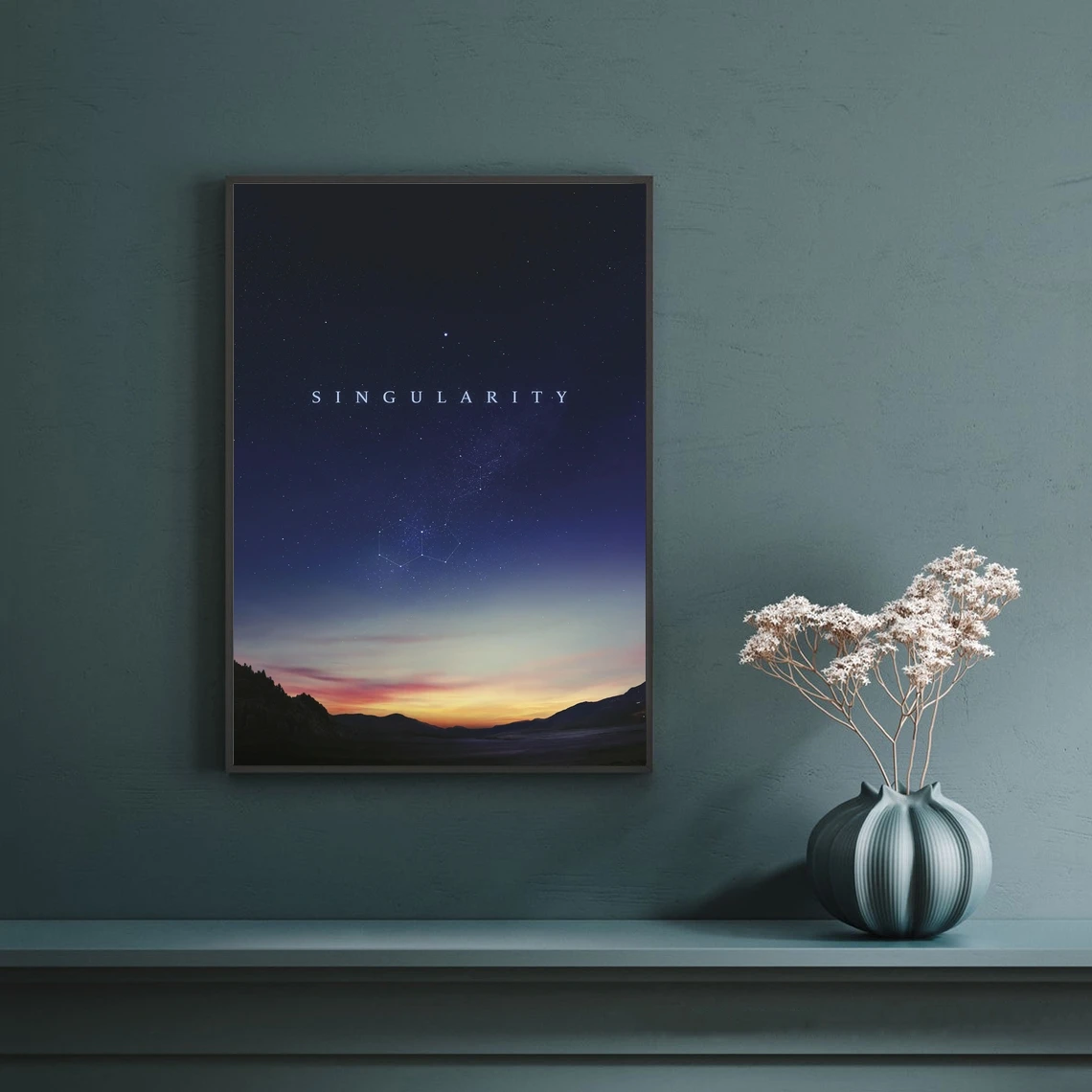 Jon Hopkins Singularity Music Album Cover Poster Rap Hip Hop Pop Music Star Canvas Poster Print (No Frame)