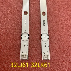 Kit 2 PCS/set 615mm LED backlight strip for TV 32LJ610V-ZD 32LJ610U LED ARRAY ASSY 32LJ61 SSC_32LJ61_BOE(FHD)_5LED EAV63673021