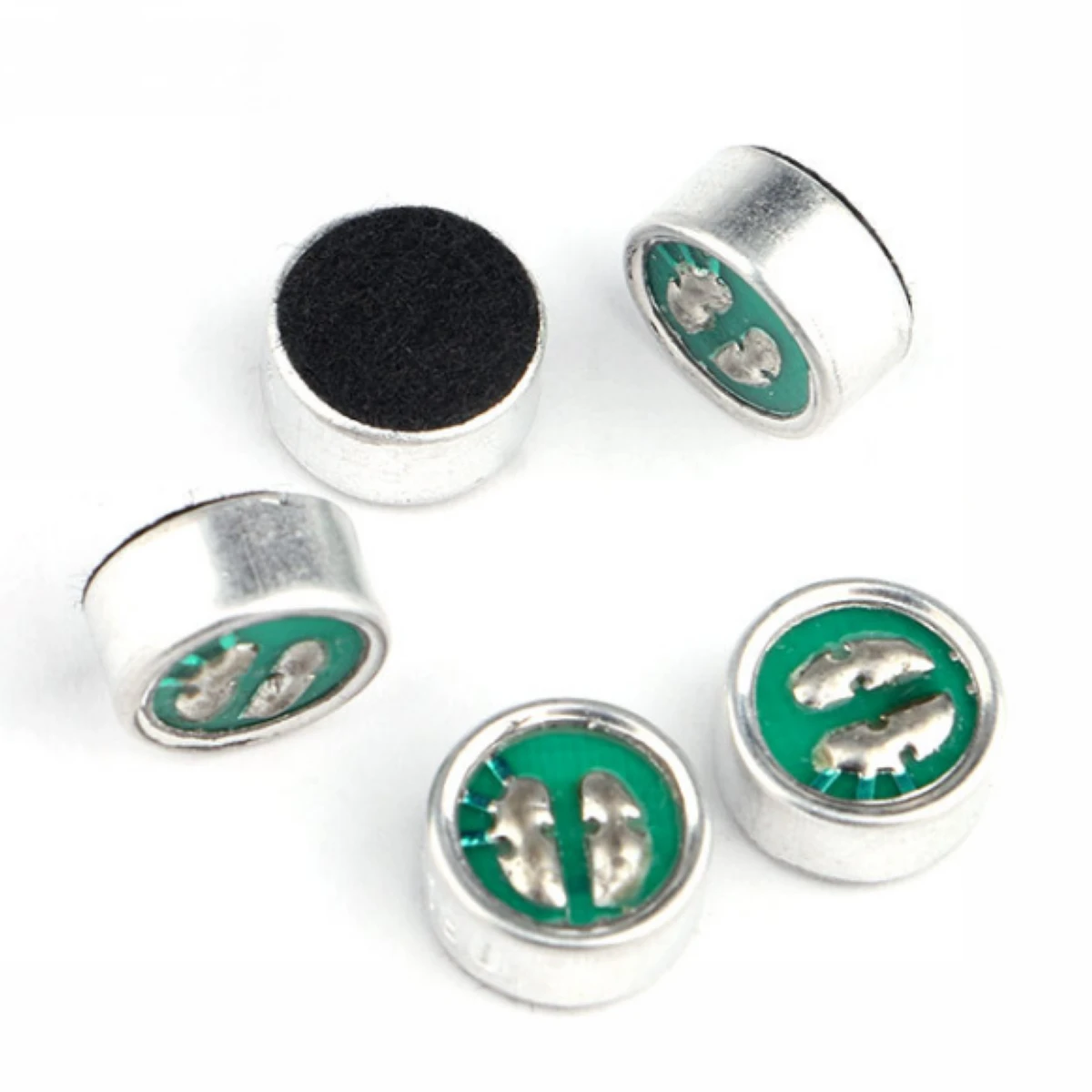 9745 Diameter 9,7 mm X Hoogte 4,5 mm Omnidirectionele electret-microfoon MICROFOON