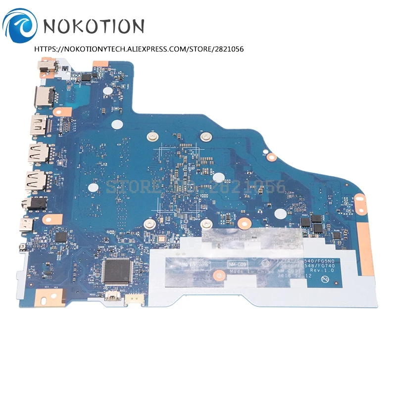 NOKOTION для Lenovo IdeaPad L340 L340-15IWL 17IWL материнская плата 5B20S42159 FV741 FV540 FG5N0 FG540 FG548 GF740