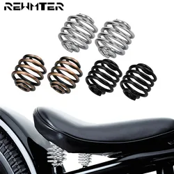 Mola para assento de motocicleta, molas de assento solo para harley bobber softail xl 883 1200 sportster touring road king dyna