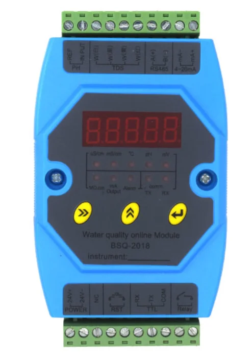 Imagem -04 - Condutividade Transmissor Bsq2023 Condutividade Sensor 4-20ma Rs485 Output Module ce